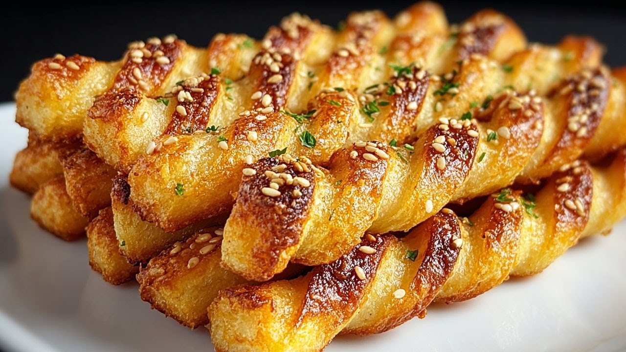 Knusprige Kartoffelstäbchen aus dem Ofen by Rezept zeit — recipe photo