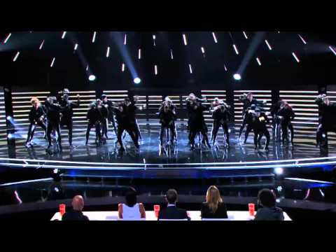 America's Got Talent 2015! Chapkis Dance 28 Member Dance Troupe Works the AGT Stage
