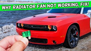 Why Radiator Fan Does Not Work on Dodge Challenger 2014 2024