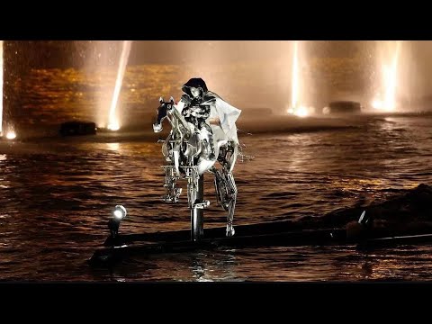 Cérémonie d'ouverture des JO 2024: Les secrets du cheval mécanique (JT 20h00 France 2 - 30.07.24)