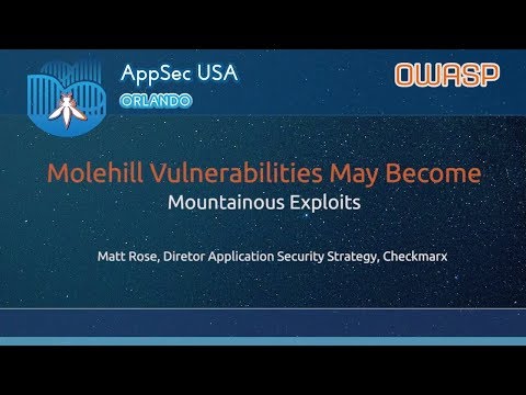 Image thumbnail for talk When Molehill Vulnerabilities Become Mountainous Exploits