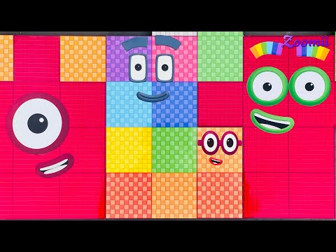 Looking for Numberblocks Puzzle Tetris NEW Club Party Space ASMR   Numberblocks Satisfying Video #72