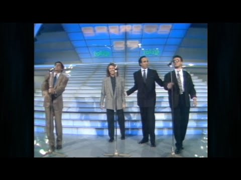 G.Morandi-E.Ruggeri-U.Tozzi–Si può dare di più (Sanremo '87 Prima serata) - live, stereo +Intervista