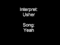 Usher Yeah 