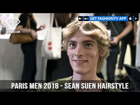 Paris Men Spring/Summer 2018 - Sean Suen Hairstyle | FashionTV