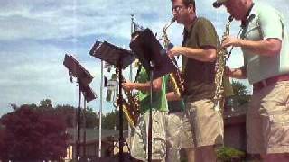 Metropolitan Saxophone Quartet at Point Pleasant Borough Street Fair
