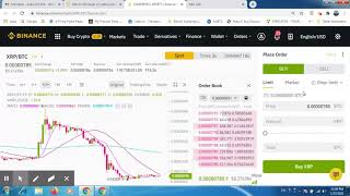 how to sell XRP RIPPLE BINANCE EXCHANGE