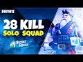 28 Kill Solo Squad | Mongraal