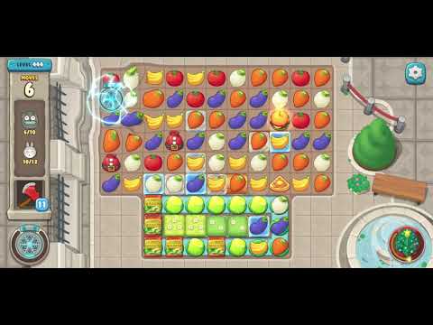 We Bare Bears Match3 Repairs Level 444 - No Boosters