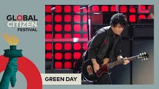 Green Day Perform 'American Idiot' | Global Citizen Festival NYC 2017