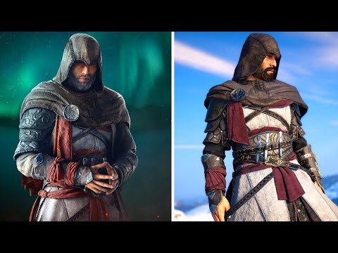 Assassin's Creed Valhalla: Playing as Basim (AC Valhalla Basim Outfit, Assassin Mentor & Loki Isu)