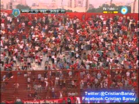 Argentinos Jrs 1 Estudiantes 0 (Relato Julio Pavoni)  Torneo Inicial 2013 (18/10/2013)