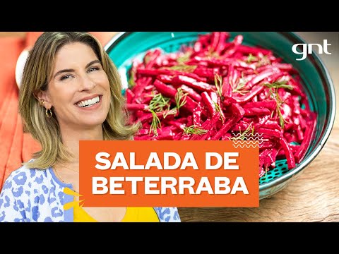Salada de beterraba com molho tahine | Rita Lobo | Cozinha Prática