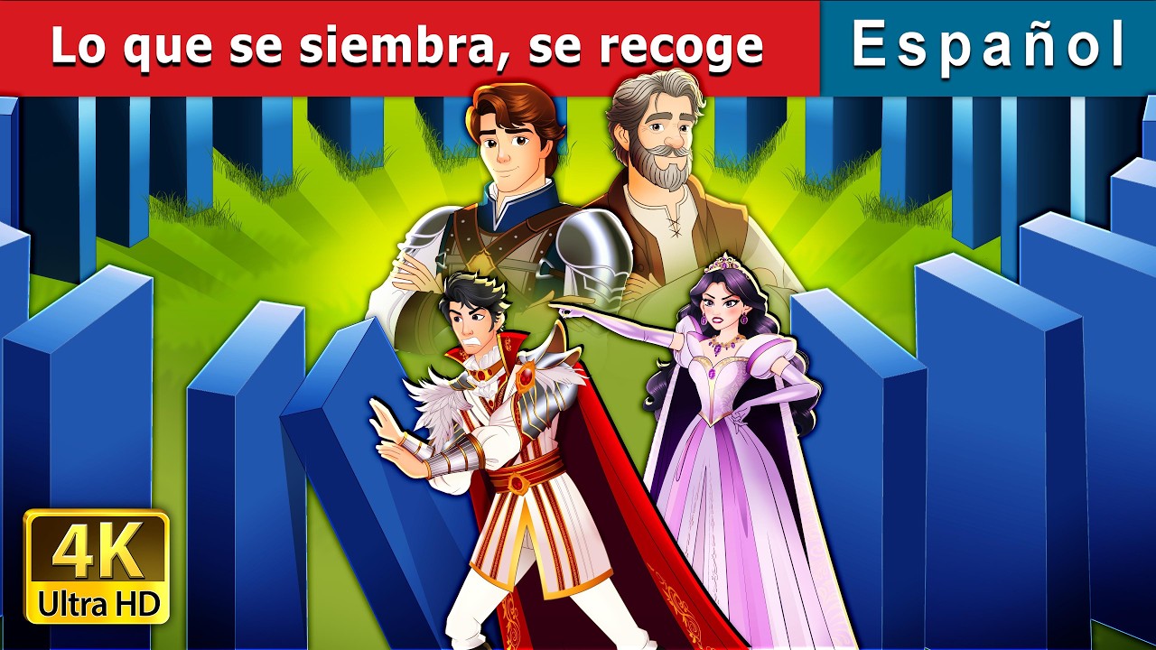 Lo que se siembra, se recoge | What Goes Around Comes Around in Spanish | @SpanishFairyTales