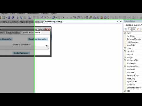 Visual Basic NET Como ocultar las aplicaciones con contraseña