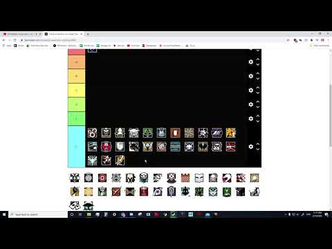 Rainbow Six Siege Operator Tier List