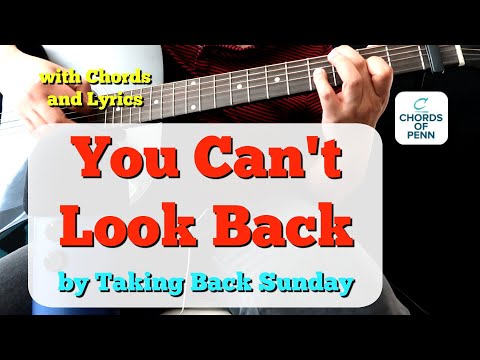 You Can't Look Back - Taking Back Sunday