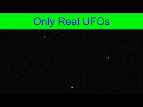 UFOs in triangular formation over Chelmsford, Ontario, Canada.