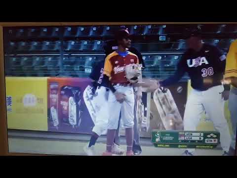 ##wbsc #u12worldcup Highlights:Venezuela vs. USA - VI WBSC U-12 Baseball World Cup. Final. USA Oro.