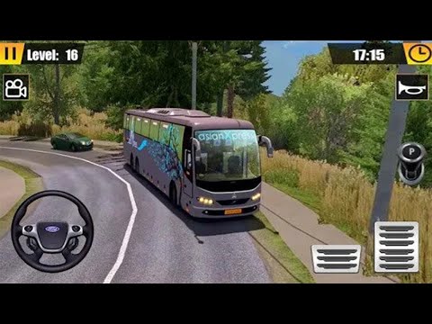 Offroad Bus Driver 3D Hill Station । Mountain Bus Race & Driving Simulator । Android Gameplay