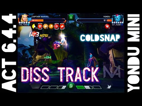 Act 6.4.4 Diss Track and Ice Path and Captain Marvel vs Yondu Miniboss