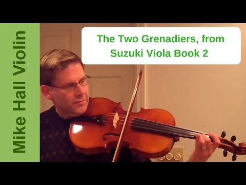 The Two Grenadiers - #7 from Suzuki Viola Book 2