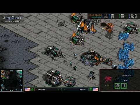 Nyoken vs iNcontroL  TvZ  Starcraft Remastered Launch Event