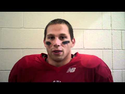 Post-Game Interview w/ SJU Freshman Running Back Nick Schneider- 2010 Gustavus Adolphus