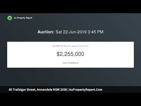 85 Trafalgar Street, Annandale NSW 2038 | AuPropertyReport.Com