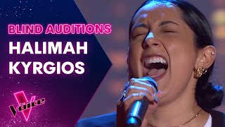 The Blind Auditions: Halimah Kyrgios sings Chains by Tina Arena