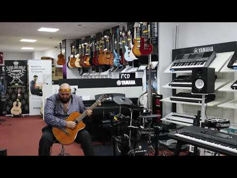 Демонстрация звучания классической гитары Yamaha NCX1C