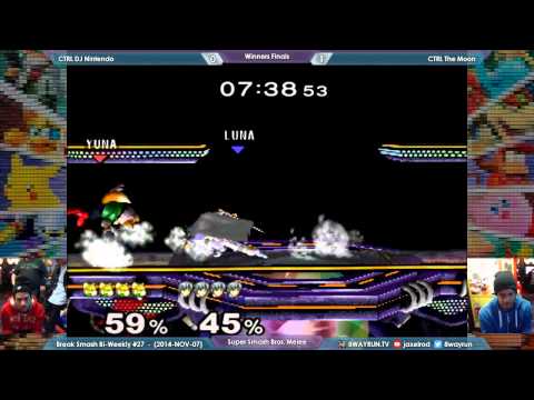 Break Smash #27   SSBM WF   CTRL DJ Nintendo VS CTRL The Moon