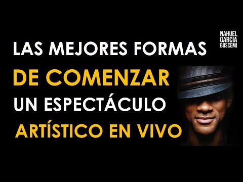 HOW TO START a LIVE SHOW or ART SHOW