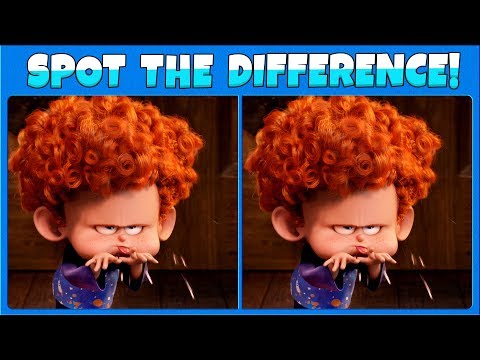 Spot The Difference Brain Games! #6 (Hotel Transylvania)