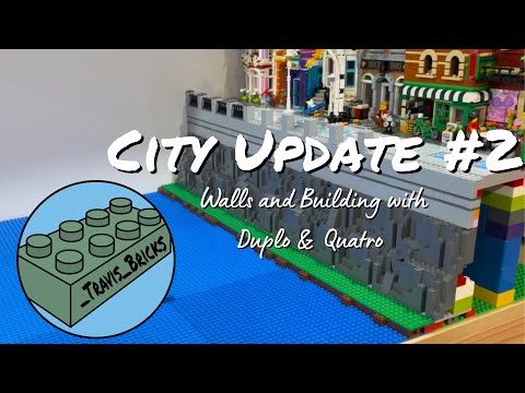 City Update #2 – Walls and Building with Duplo and Quatro