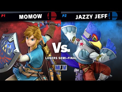 MJV #18 - Momow (Link) Vs. Jazzy Jeff (Falco) - Losers Semi-Finals - SSBU
