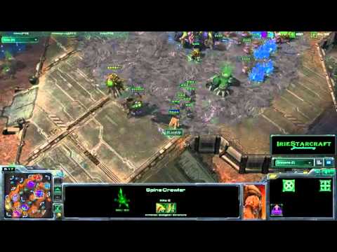 StarCraft 2 IS0022 4v4 Part 1