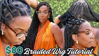 STOP That, Do THIS! $80 Braided Wig | More NATURAL Hairline Beginner Install | Big Head Friendly