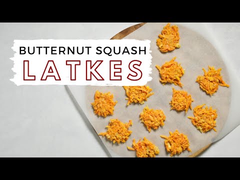 Butternut Squash Latkes
