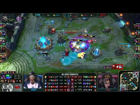 CBLoL 2019 - 1ª Etapa - Melhores Momentos CNB x INTZ - 3º Turno (by Dell Gaming)