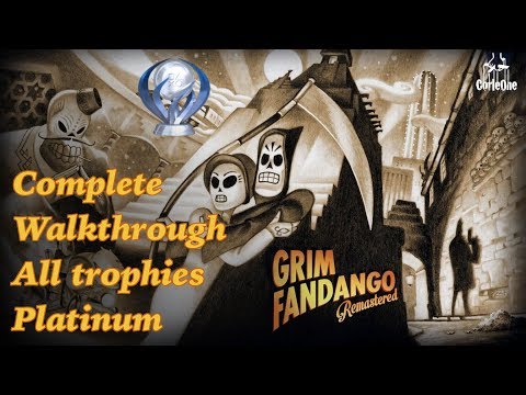 Grim Fandango Remastered | Complete Walkthrough | All trophies | Platinum