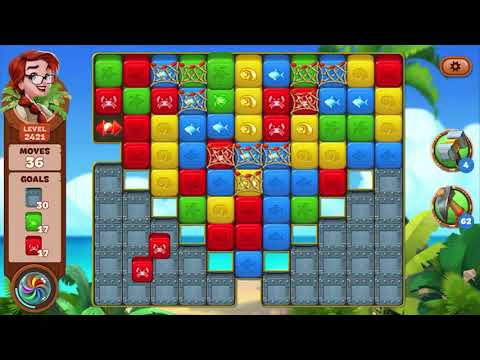 Lost Island Blast Adventure Level 2421 NO BOOSTERS - A S GAMING ✔️