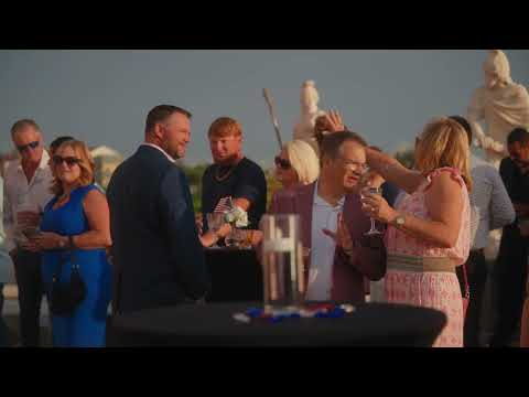 Artist unveiling a painting for the U.S. Capitol, filmed by ApeShot Productions