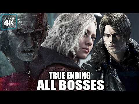 Resident Evil 9: Requiem - All Bosses + TRUE ENDING (With Cutscenes) 4K 60FPS UHD PC (2026)
