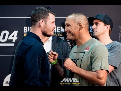 UFC 204: Michael Bisping vs. Dan Henderson 2 Staredown