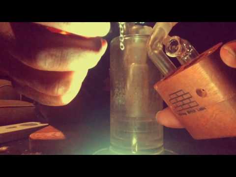 Sticky brick junior (vaporizer) with water pipe AKA Hydro Brick Mini