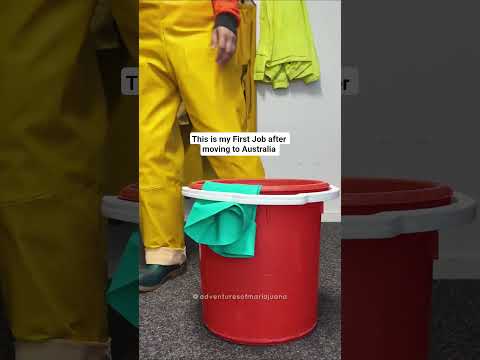 This is my first job in Australia