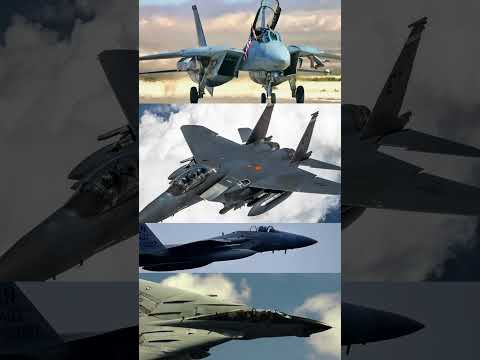 F-15 Eagle vs. F-14 Tomcat: Supersonic Showdown - Which Fighter Jet is Faster?