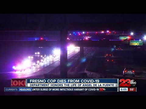 Fresno cop dies from COVID19