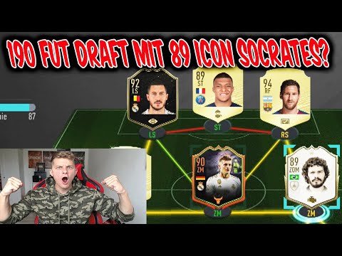 Schaffen wir das 190 Rated Fut Draft mit der 89 ICON SOCRATES? - Fifa 20 Ultimate Team Deutsch